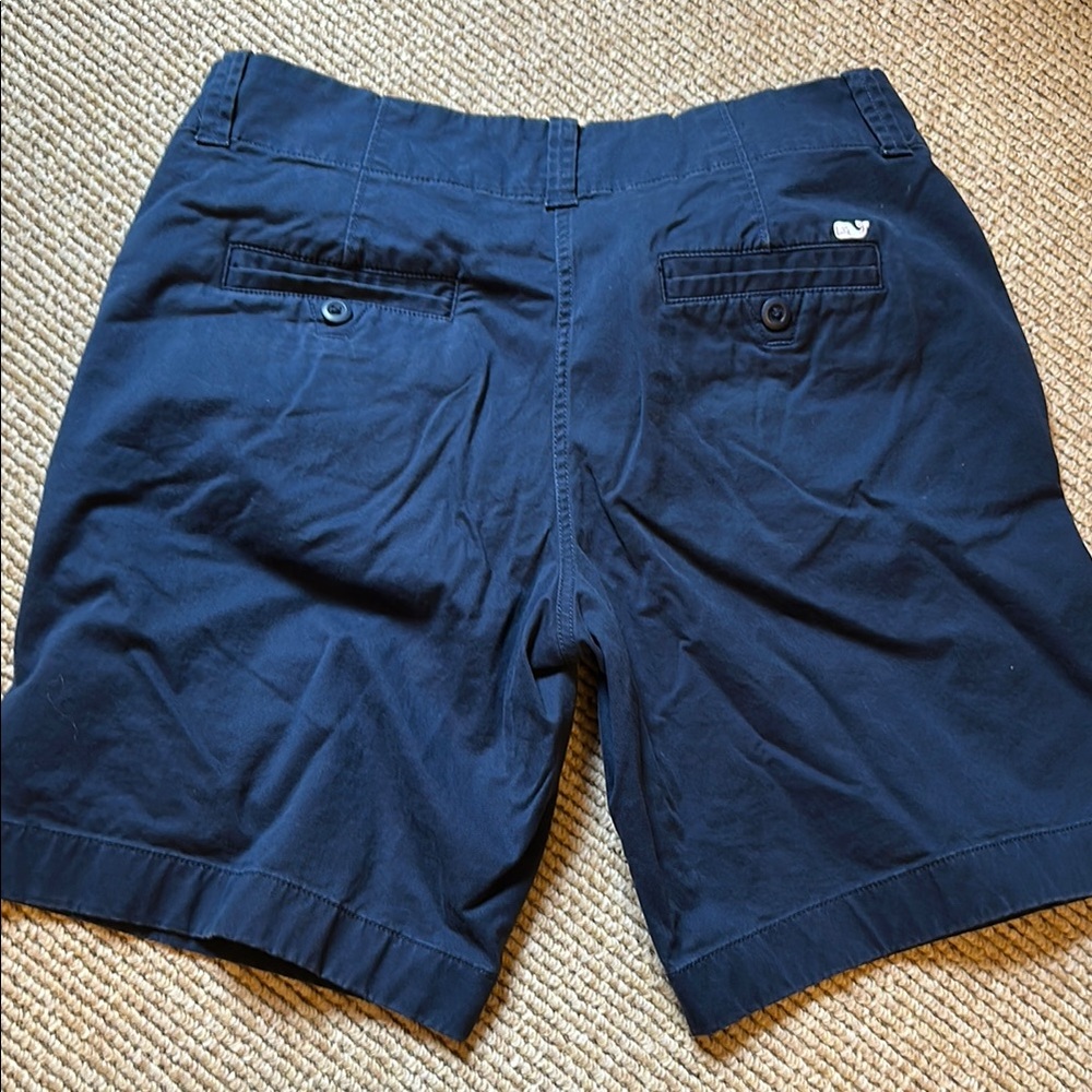 Vineyard Vines Navy Blue Women's Bermuda Shorts size 8 - Picture 4 of 5